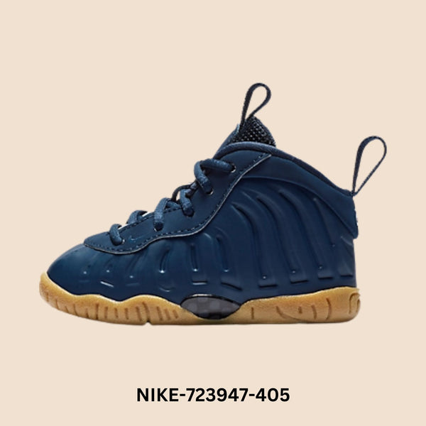 Nike Little Posite One  MIDNIGHT NAVY Toddlers Style# 723947-405