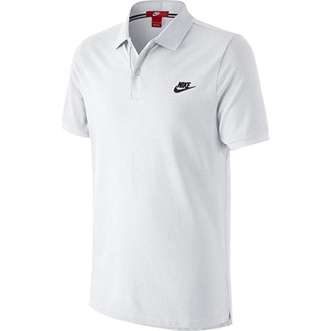 Nike Men's Grand Slam Slim Polo, White T-shirt #727330-100