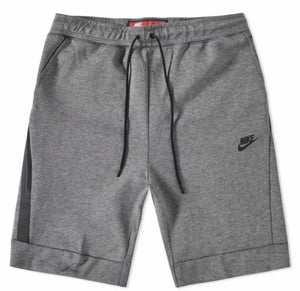 Nike Mens Tech Fleece Shorts Carbon Heather Large #805160-091