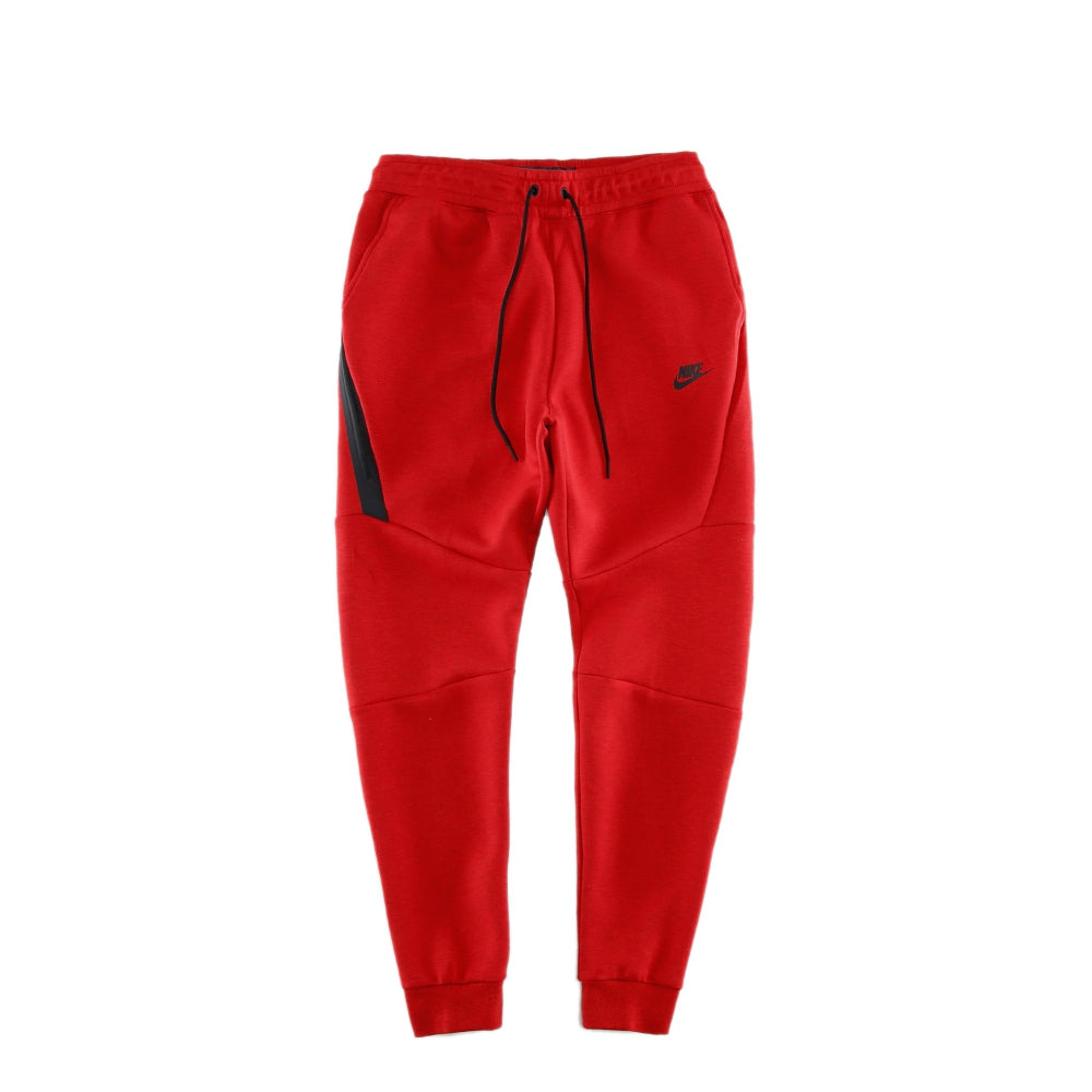 Nike Mens Sportswear Tech Fleece Red Pant Jogger  #805162-654