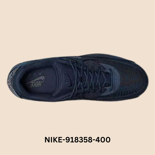 Nike Air Max 90 Premium Jacquard "Indigo" Men's Style# 918358-400