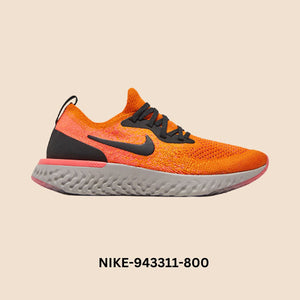 Nike Epic React Flyknit "Copper Flash" Grade School Style# 943311-800
