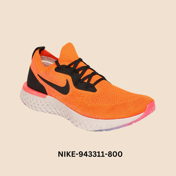 Nike Epic React Flyknit "Copper Flash" Grade School Style# 943311-800