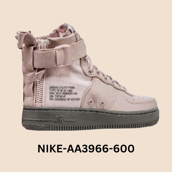 Nike SF Air Force "Siltstone Red" Women's Style# AA3966-600