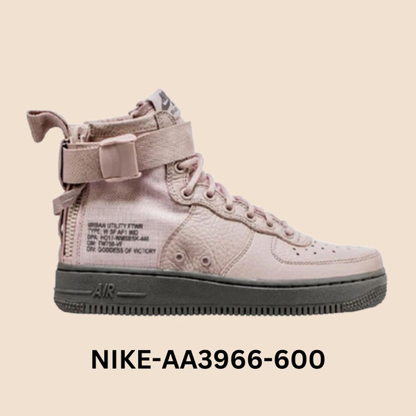 Nike SF Air Force "Siltstone Red" Women's Style# AA3966-600