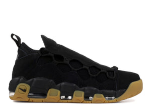 Nike Air More Money Black & Gum Light Brown Men's Shoes #AJ2998-004