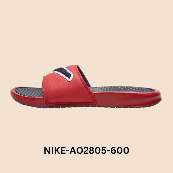 Nike Benassi JDI Chenille "Gym Red" Men's Style# AO2805-600
