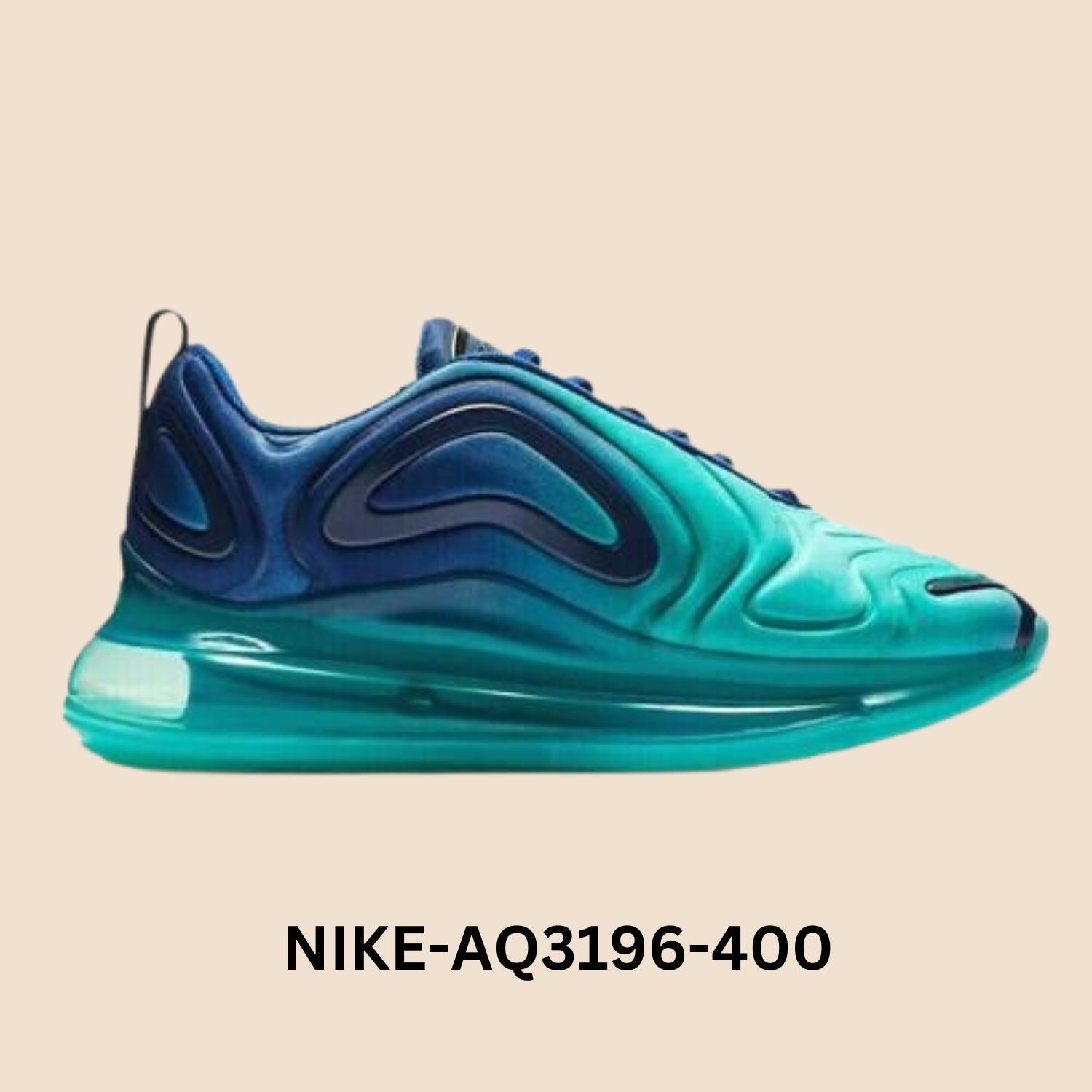 Nike Air Max 720 "Sea Forest" Grade School Style# AQ3196-400