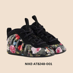 Nike Little Foamposite One "Floral" Crib Style# AT8248-001