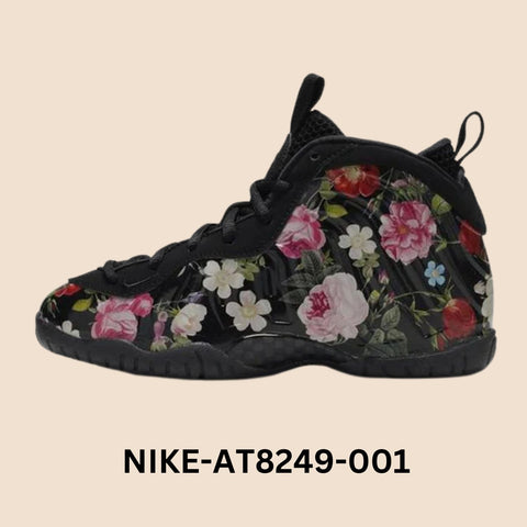 Nike Little Posite "Floral" One Pre School Style# AT8249-001