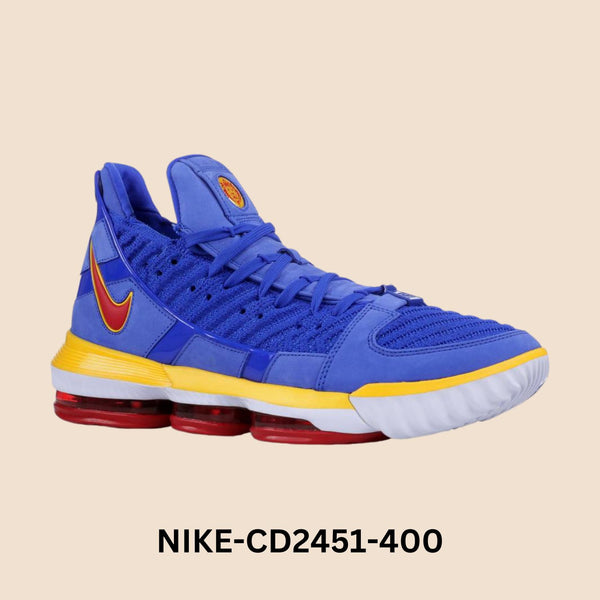 Nike Lebron 16 "Blue Superbron" Men's Style# CD2451-400
