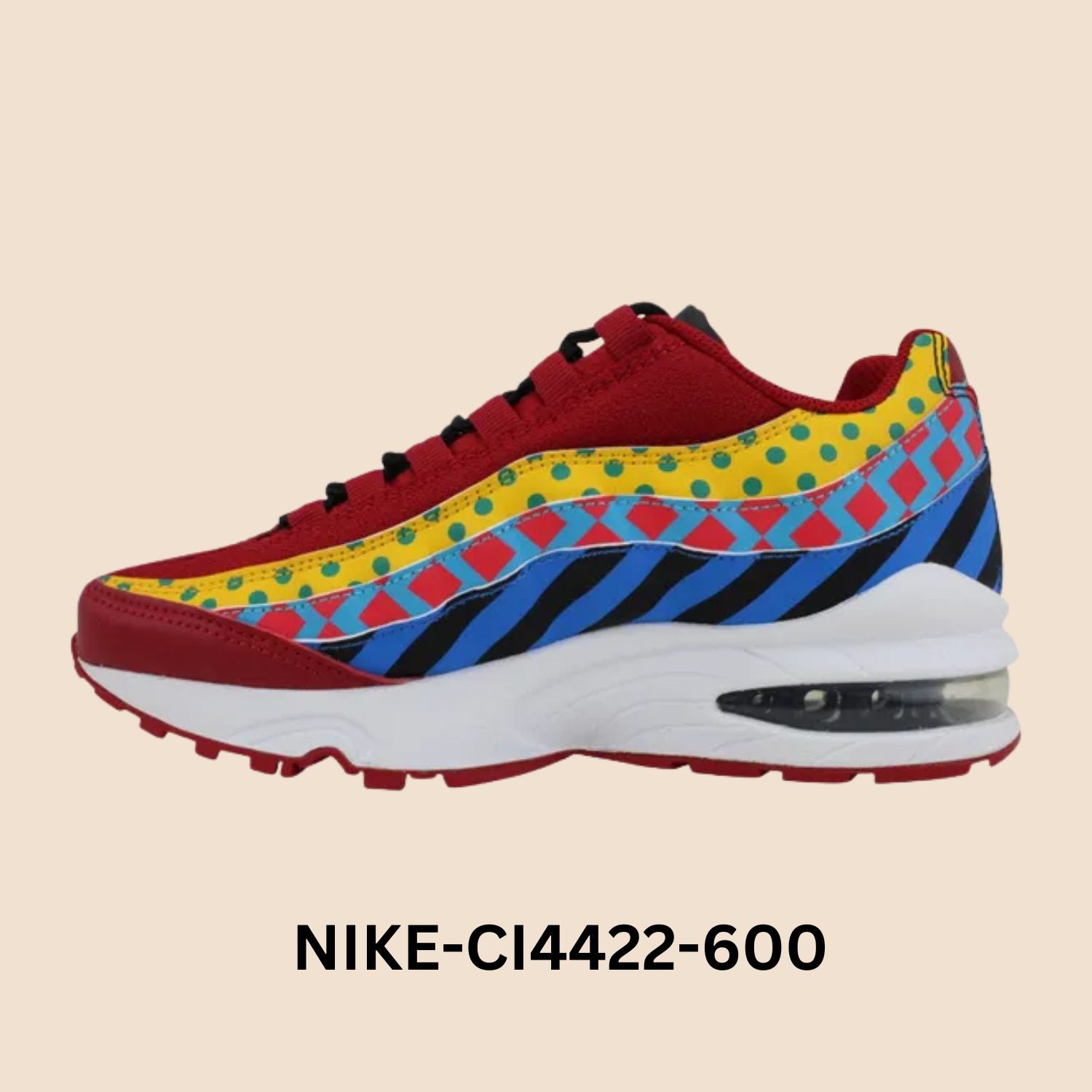 Nike Air Max 95 "Baltimore Home" Grade School Style# CI4422-600