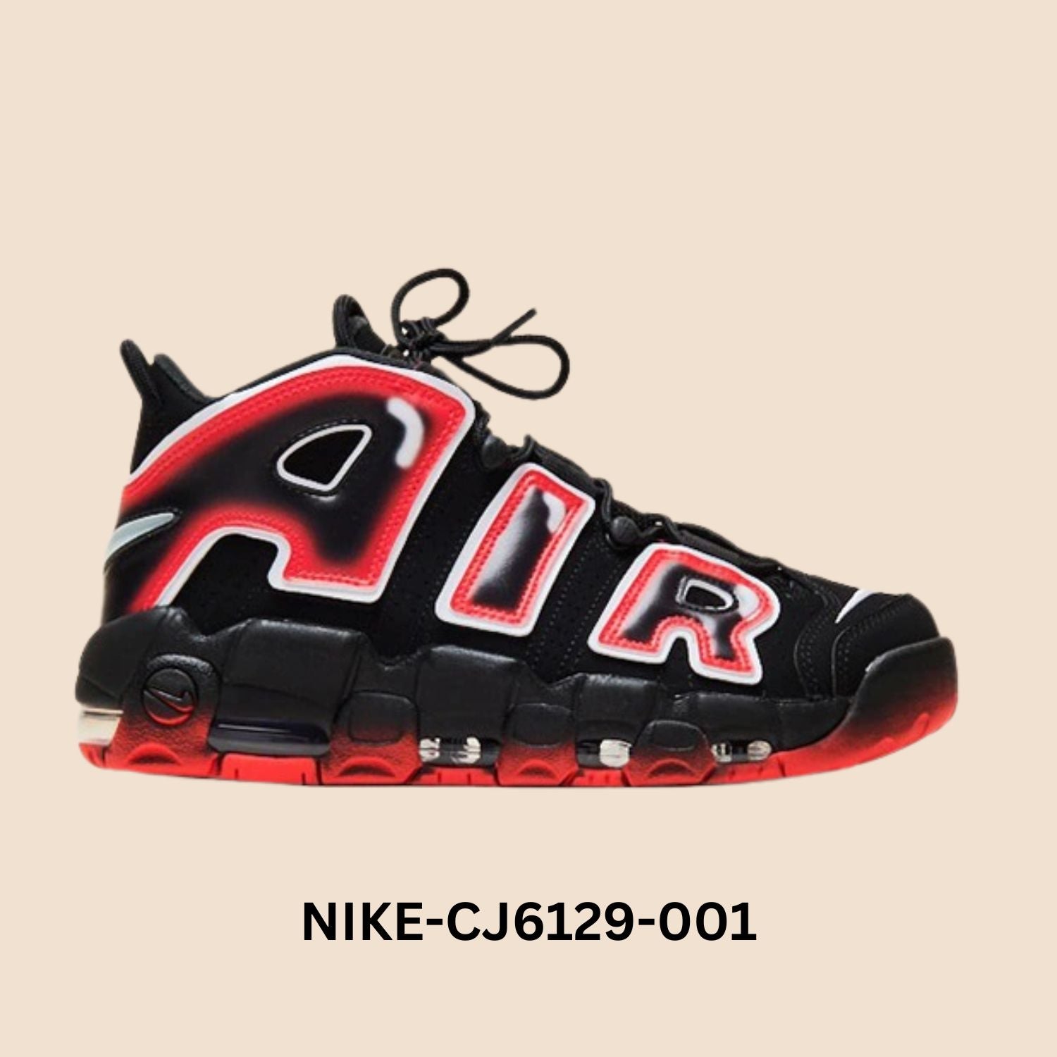 Nike Air More Uptempo 96 "Laser Crimson" Men's Style# CJ6129-001