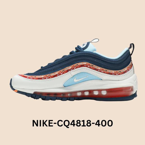 Nike Air Max 97 "Swoosh Chain" Grade School Style# CQ4818-400