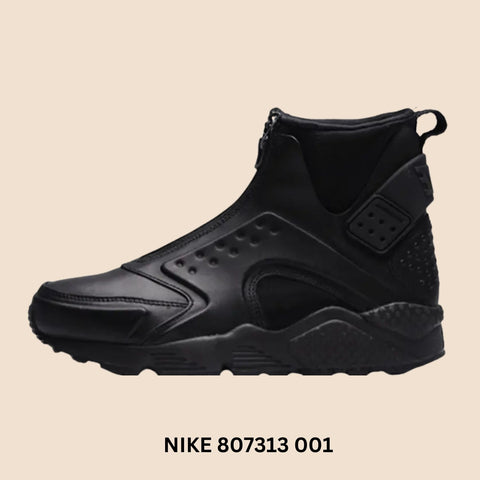 Nike Air Huarache Run Mid Boot "Black" Women's Style# 807313-001