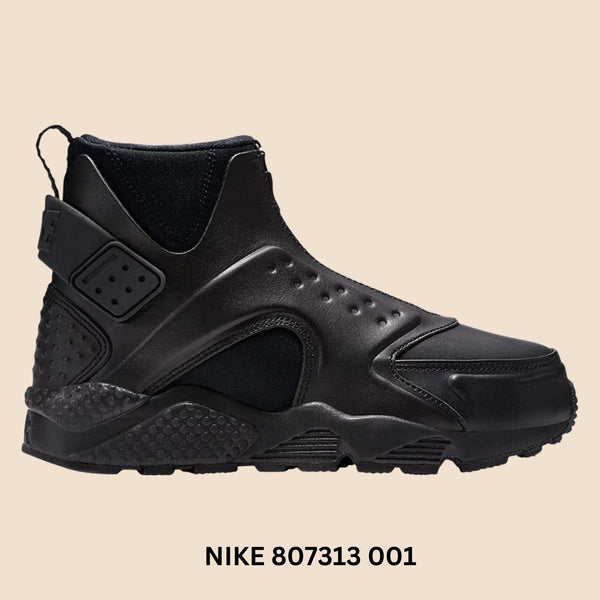 Nike Air Huarache Run Mid Boot "Black" Women's Style# 807313-001