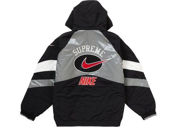 Supreme Nike Hooded Sport Jacket Silver #CD6074-011
