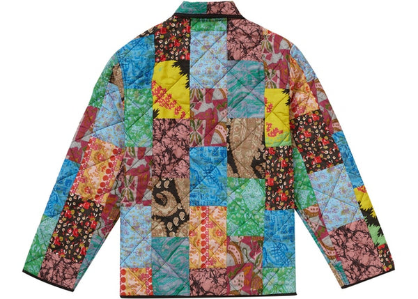 Supreme Reversible Patchwork Quilted Jacket Multicolor Jacket #SS19J94