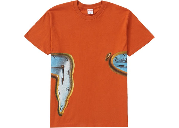 Supreme The Persistence Of Memory RUST T-shirt #SS19T10