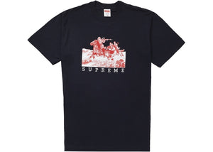 Supreme Riders Navy T-shirt # SS19T51