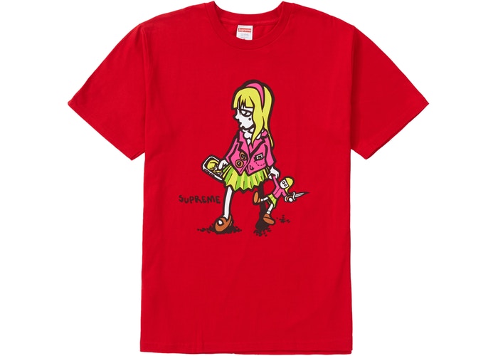 Supreme Suzie Switchblade Red T-shirt #SS19T6