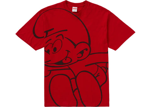 Supreme Smurfs Mens Red Tee Size Medium