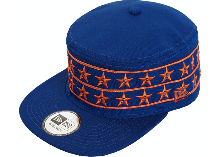 Supreme Star Pillbox Hat Royal Blue Snap Back
