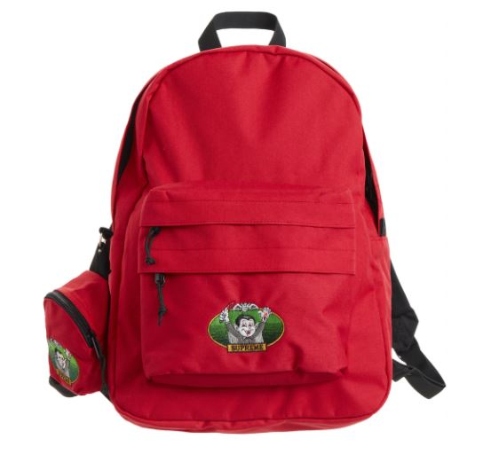 Supreme Vampire Boy Backpack Color Red