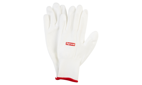 Supreme Rubberized Gloves FW20A60 White One Size Fit All