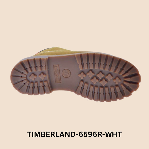 Timberland 6-inch Premium Waterproof Boot Big Kids Style# 6596R-WHT