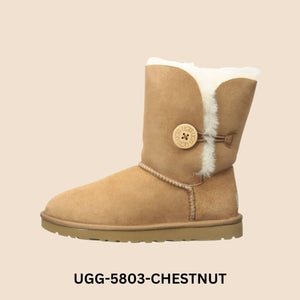 Ugg Bailey Button chestnut Boots Womens Style# 5803-CHE