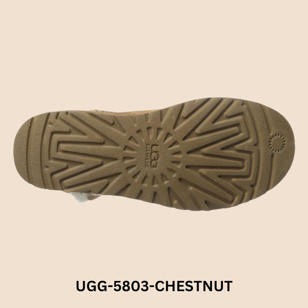 Ugg Bailey Button chestnut Boots Womens Style# 5803-CHE