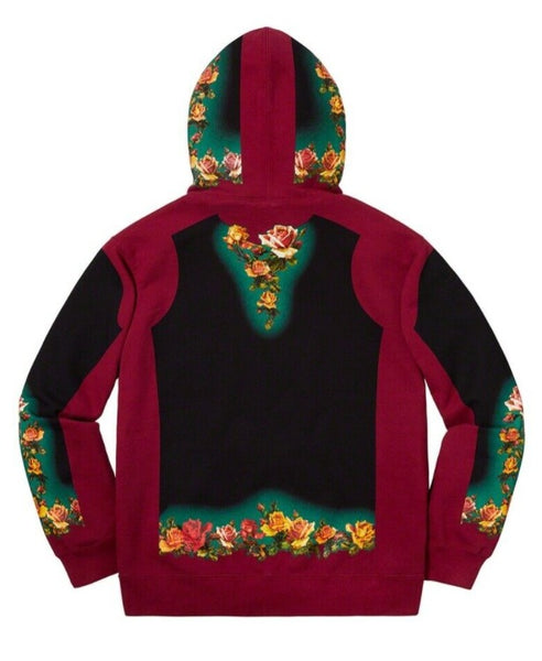 Supreme JPG®? Floral Print Hooded Sweats Size Medium