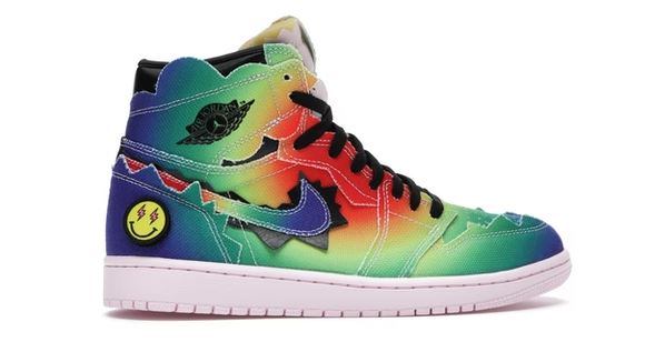 Air Jordan 1 Retro High J. Balvin Mens Sneaker Style# DC3481-900